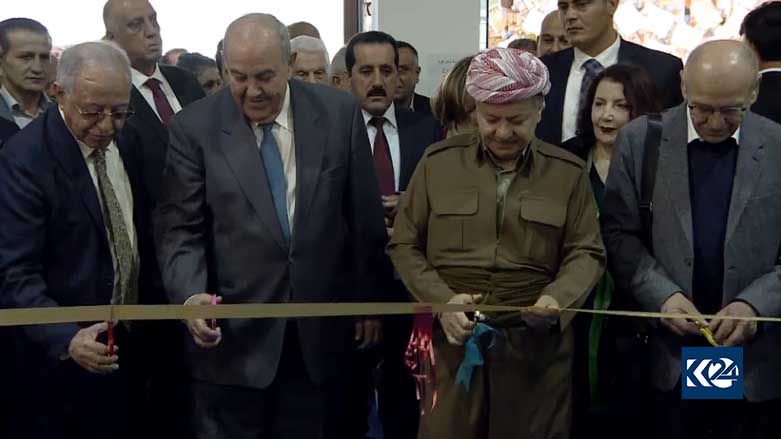 Başkan Barzani Erbil Kitap Fuarı’nın açılışını yaptı